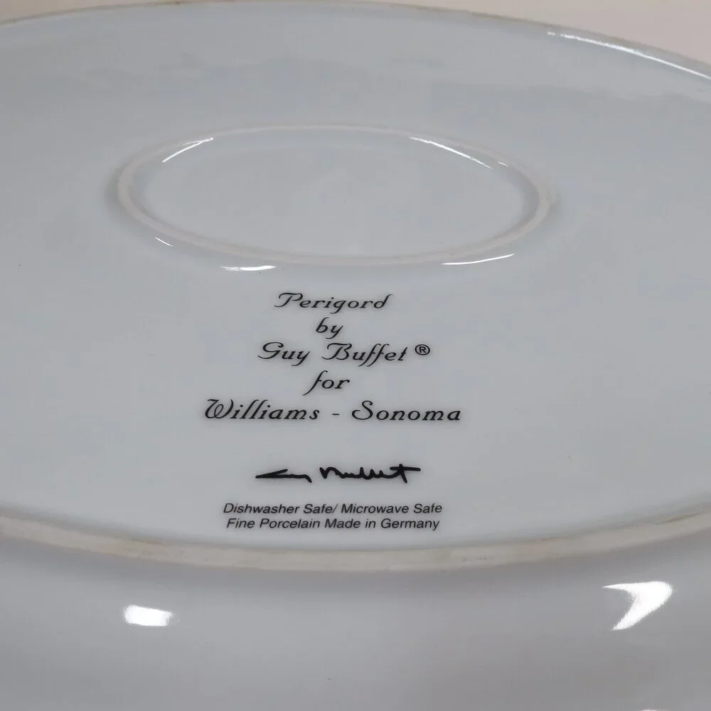 Serving Platter village scene by William Sonoma Porcelain